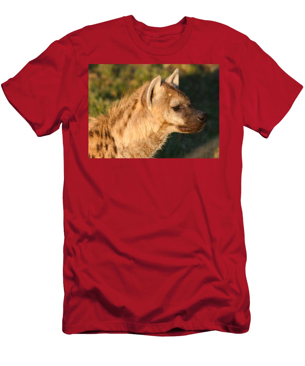 1 Hyena in Natural Habitat Brittney Powers T-Shirt