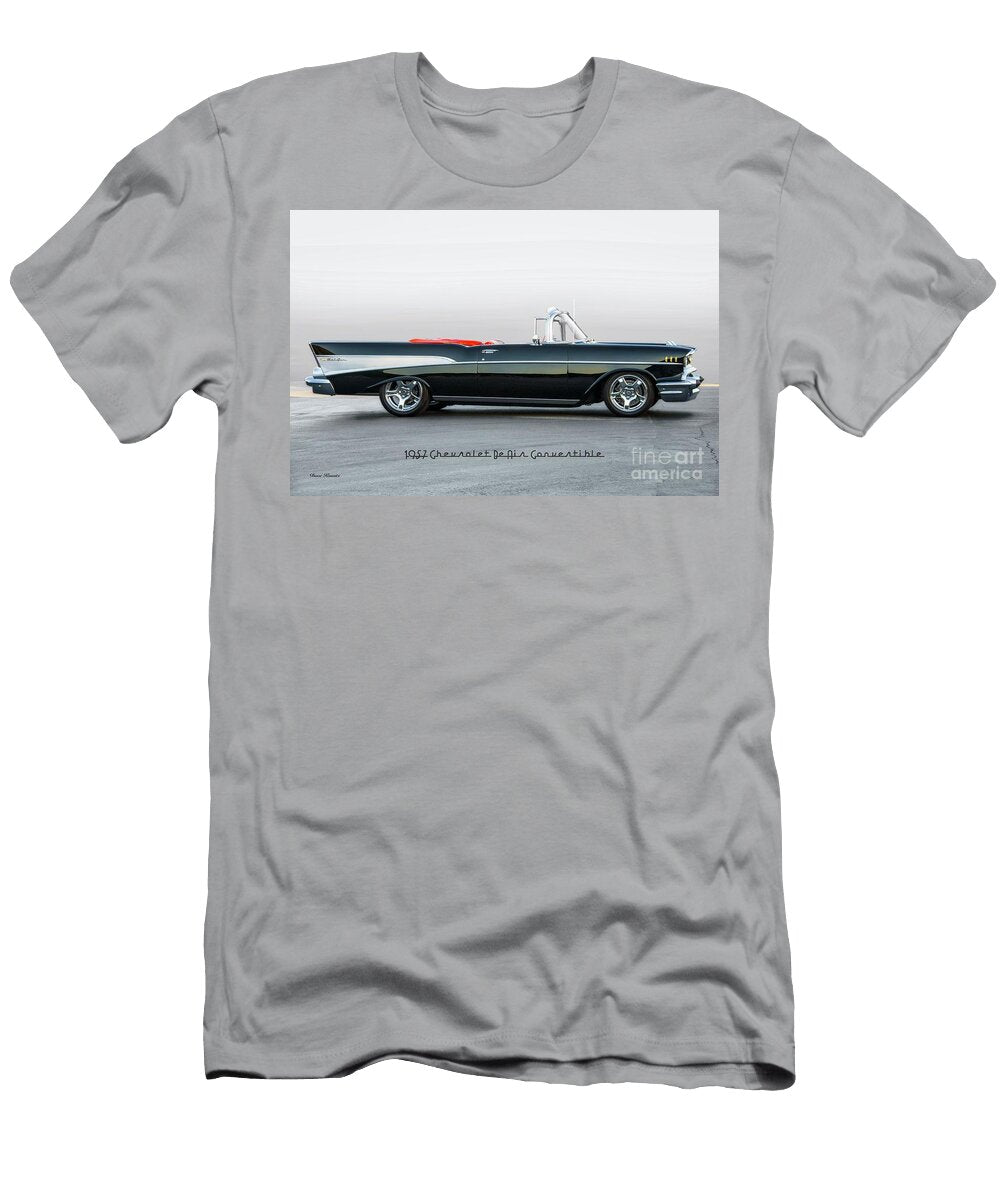1957 Chevrolet Bel Air Convertible with Script Dave Koontz T-Shirt