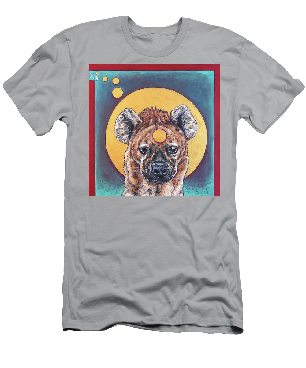 Black Dog Math Hyena Icon Bethany Salisbury T-Shirt