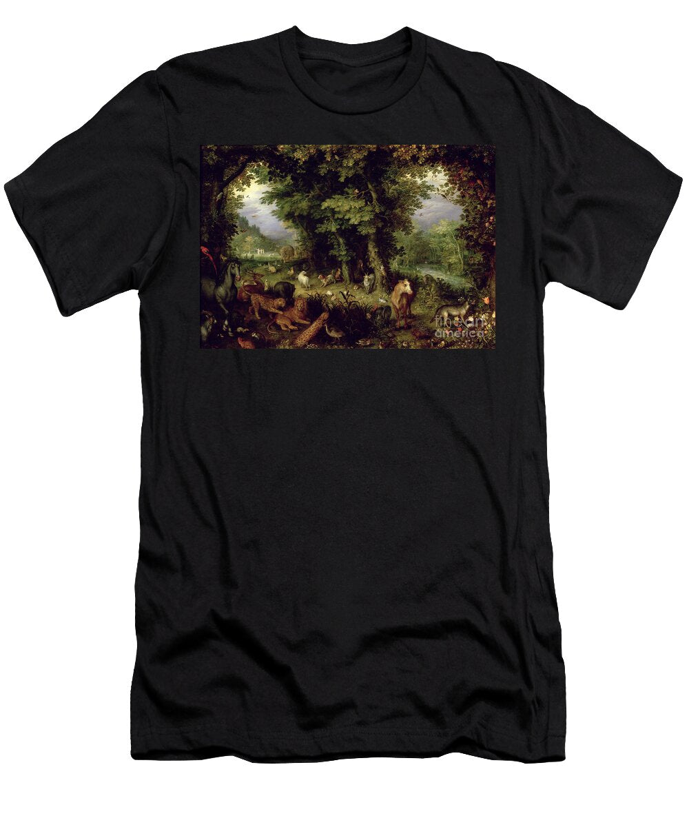 Earth or the Earthly Paradise Jan the Elder Brueghel T-Shirt
