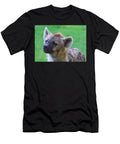 Hyena in a Green Field Brittney Powers T-Shirt