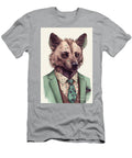 Hyena in Suit Watercolor Hipster Animal Retro Costume Jeff Brassard T-Shirt