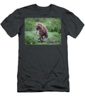 Hyena with Baby Wildebeest James Zebrack T-Shirt