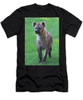 Lone Hyena on Green Grass Brittney Powers T-Shirt