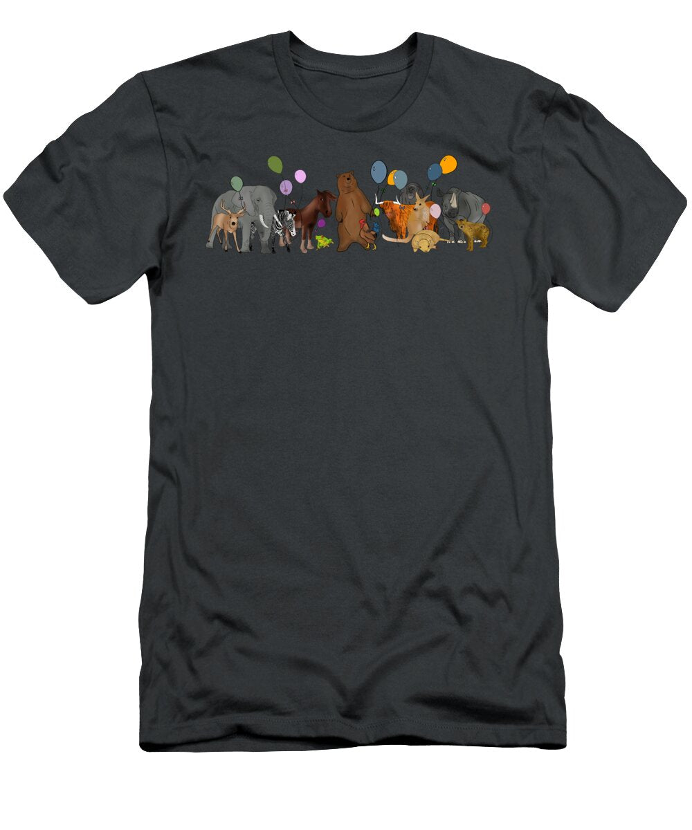 Party Animals Rockery Cottage T-Shirt